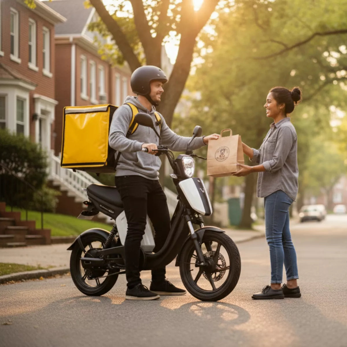 CUCA BIKE - Bicicleta Eléctrica Para Reparto